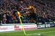 HULL, ENGLAND - DECEMBER 01: David Meyler of Hull City celebrates scoring his team's second goal during the Barclays Premier League match between Hull City and Liverpool at KC Stadium on December 1, 2013 in Hull, England. (Photo by Matthew Lewis/Getty I