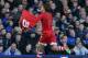 LIVERPOOL, ENGLAND - DECEMBER 29: Gaston Ramirez of Southampton celebrates scoring his team's first goal during the Barclays Premier League match between Everton and Southampton at Goodison Park on December 29, 2013 in Liverpool, England. (Photo by Cliv