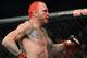 Dec 28, 2013; Las Vegas, NV, USA; Chris Leben during his UFC middleweight bout against Uriah Hall at the MGM Grand Garden Arena. Mandatory Credit: Jayne Kamin-Oncea-USA TODAY Sports