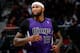 ATLANTA, GA - DECEMBER 18: DeMarcus Cousins #15 of the Sacramento Kings reacts during the game against the Atlanta Hawks at Philips Arena on December 18, 2013 in Atlanta, Georgia. NOTE TO USER: User expressly acknowledges and agrees that, by downloading