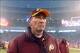 Dec 29, 2013; East Rutherford, NJ, USA; Washington Redskins head coach Mike Shanahan walks off the field after a game against the New York Giants at MetLife Stadium. The Giants defeated the Redskins 20-6. Mandatory Credit: Brad Penner-USA TODAY Sports
