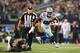 ARLINGTON, TX - DECEMBER 29: Dez Bryant #88 of the Dallas Cowboys carries a pass for a fourth quarter touchdown against the defense of Patrick Chung #23 of the Philadelphia Eagles at Cowboys Stadium on December 29, 2013 in Arlington, Texas. (Photo by R