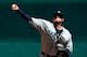 KANSAS CITY, MO - SEPTEMBER 02: Starting pitcher Felix Hernandez #34 of the Seattle Mariners warms up prior to the start of the game against the Seattle Mariners at Kauffman Stadium on September 2, 2013 in Kansas City, Missouri. (Photo by Jamie Squire/G