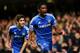 LONDON, ENGLAND - DECEMBER 29: Samuel Eto'o of Chelsea celebrates after scoring his team's second goal during the Barclays Premier League match between Chelsea and Liverpool at Stamford Bridge on December 29, 2013 in London, England. (Photo by Julian Fi