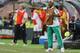 JOHANNESBURG, SOUTH AFRICA - FEBRUARY 10: Nigeria Manager, Stephen Keshi looks screams at his players from the sidelines during the 2013 Africa Cup of Nations Final match between Nigeria and Burkina at FNB Stadium on February 10, 2013 in Johannesburg, So