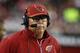 GLENDALE, AZ - DECEMBER 08: Head coach Bruce Arians of the Arizona Cardinals looks on from the sideline during an NFL football game against the St Louis Rams at University of Phoenix Stadium on December 8, 2013 in Glendale, Arizona. (Photo by Ralph Fres