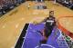 SACRAMENTO, CA - DECEMBER 27: LeBron James #6 of the Miami Heat dunks the ball against the Sacramento Kings at Sleep Train Arena on December 27, 2013 in Sacramento, California. NOTE TO USER: User expressly acknowledges and agrees that, by downloading and