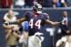 HOUSTON, TX - DECEMBER 01: Ben Tate #44 of the Houston Texans celebrates afte scoring on a 7 yard run in the first quarter against the New England Patriots at Reliant Stadium on December 1, 2013 in Houston, Texas. (Photo by Bob Levey/Getty Images)