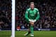 MANCHESTER, ENGLAND - DECEMBER 28: Man of the Match Joe Hart, Goalkeeper of Manchester City looks on during the Barclays Premier League match between Manchester City and Crystal Palace at the Etihad Stadium on December 28, 2013 in Manchester, England. (