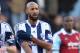 Anelka performs the "quenelle" at Upton Park.