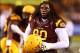 Dec 7, 2013; Tempe, AZ, USA; Arizona State Sun Devils defensive tackle Will Sutton against the Stanford Cardinal at Sun Devil Stadium. Stanford defeated Arizona State 38-14. Mandatory Credit: Mark J. Rebilas-USA TODAY Sports