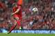 LIVERPOOL, ENGLAND - AUGUST 17: Steven Gerrard of Liverpool shoots at goal from a free kick during the Barclays Premier League match between Liverpool and Stoke City at Anfield on August 17, 2013 in Liverpool, England. (Photo by Clive Brunskill/Getty Im