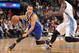 DENVER, CO - December 23: Stephen Curry #30 of the Golden State Warriors drives against the Denver Nuggets on December 23, 2013 at the Pepsi Center in Denver, Colorado. NOTE TO USER: User expressly acknowledges and agrees that, by downloading and/or using