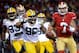 SAN FRANCISCO, CA - JANUARY 12: Quarterback Colin Kaepernick #7 of the San Francisco 49ers in actions against the Green Bay Packers during the NFC Divisional Playoff Game at Candlestick Park on January 12, 2013 in San Francisco, California. (Photo by Ha