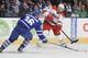 Gleason playing against the Maple Leafs last season.