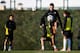 BARCELONA, SPAIN - DECEMBER 10: Cristian Tello of FC Barcelona controls the ball during a training session ahead of their UEFA Champions League Group H match between FC Barcelona and Celtic FC on December 10, 2013 in Barcelona, Spain. (Photo by David Ra