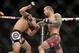 Sep 21, 2013; Toronto, Ontario, CAN; Renan Barao (left) fights Eddie Wineland during their interim bantamweight championship bout at UFC 165 at the Air Canada Centre. Mandatory Credit: Tom Szczerbowski-USA TODAY Sports