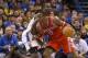 OKLAHOMA CITY, OK - DECEMBER 29 : Dwight Howard #12 of the Houston Rockets handles the ball against the Oklahoma City Thunder at the Chesapeake Arena on December 29, 2013 in Oklahoma City, Oklahoma. NOTE TO USER: User expressly acknowledges and agrees t