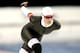 SALT LAKE CITY, UT - DECEMBER 27: Theresa Cliff-Ryan competes in the ladies 3,000 meter during the Long Track Olympic Trials at the Utah Olympic Oval on December 27, 2013 in Salt Lake City, Utah. (Photo by Matthew Stockman/Getty Images)