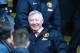 HULL, ENGLAND - DECEMBER 26: Former Manchester United manager Sir Alex Ferguson is seen in the grandstand before the Barclays Premier League match between Hull City and Manchester United at KC Stadium on December 26, 2013 in Hull, England. (Photo by Mat