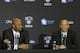 BROOKLYN, NY - June 13: The Brooklyn Nets General Manger, Billy King, introduces Jason Kidd as their new Head Coach at a press conference at the Barclay Center in Brooklyn, New York June 13, 2013. NOTE TO USER: User expressly acknowledges and agrees tha