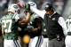EAST RUTHERFORD, NJ - DECEMBER 1: Head coach Rex Ryan of the New York Jets greets Dee Milliner #27 of the New York Jets during their game against the Miami Dolphins at MetLife Stadium on December 1, 2013 in East Rutherford, New Jersey. (Photo by Jeff