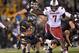 COLUMBIA, MO - OCTOBER 26: Defensive end Jadeveon Clowney #7 of the South Carolina Gamecocks chases down running back Henry Josey #20 of the Missouri Tigers during the second half on October 26, 2013 at Faurot Field/Memorial Stadium in Columbia, Missouri