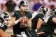INDIANAPOLIS, IN - DECEMBER 07: Connor Cook #18 of the Michigan State Spartans drops back to pass in the first quarter against Ohio State during the Big 10 Conference Championship Game at Lucas Oil Stadium on December 7, 2013 in Indianapolis, Indiana. (