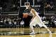 Nov 16, 2013; Boulder, CO, USA; Colorado Buffaloes guard Spencer Dinwiddie (25) controls the ball in the first half against the Jackson State Tigers at the Coors Events Center. Mandatory Credit: Ron Chenoy-USA TODAY Sports