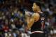 Nov 21, 2013; Denver, CO, USA; Chicago Bulls guard Derrick Rose (1) during the first half against the Denver Nuggets at Pepsi Center. Mandatory Credit: Chris Humphreys-USA TODAY Sports