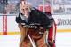 ANN ARBOR, MI - DECEMBER 31: Jimmy Howard #35 of the Detroit Red Wings looks on at practice during 2014 Bridgestone NHL Winter Classic at Michigan Stadium on December 31, 2013 in Ann Arbor, Michigan. (Photo by Gregory Shamus/Getty Images)