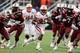 ORLANDO, FL - JANUARY 01: Melvin Gordon #25 of the Wisconsin Badgers runs for a big gain in the first half against the South Carolina Gamecocks during the Capital One Bowl on January 1, 2014 in Orlando, Florida. (Photo by Scott Halleran/Getty Images)