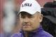 LSU head coach Les Miles