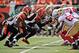CINCINNATI, OH - SEPTEMBER 25: The San Francisco 49ers square off against the Cincinnati Bengals at Paul Brown Stadium on September 25, 2011 in Cincinnati, Ohio. (Photo by Jamie Sabau/Getty Images)