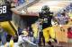 Jan 1, 2014; Tampa, Fl, USA; LSU Tigers wide receiver Jarrett Fobbs (5) runs with the ball against the LSU Tigers during the first half at Raymond James Stadium. Mandatory Credit: Kim Klement-USA TODAY Sports