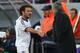BUCHAREST, ROMANIA - OCTOBER 01: Juan Mata (L) of Chelsea shakes hands with manager Jose Mourinho (R) after being substituted during the UEFA Champions League Group E Match between FC Steaua Bucuresti and Chelsea at the National Arena Stadium on October 1