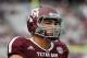 COLLEGE STATION, TX - NOVEMBER 09: Mike Evans #13 of the Texas A&M Aggies waits on the field before the game against the Mississippi State Bulldogs at Kyle Field on November 9, 2013 in College Station, Texas. (Photo by Scott Halleran/Getty Images)