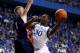 LEXINGTON, KY - DECEMBER 21: Julius Randle #30 of the Kentucky Wildcats shoots the ball during the game against the Belmont Bruins during the game at Rupp Arena on December 21, 2013 in Lexington, Kentucky. (Photo by Andy Lyons/Getty Images)