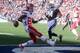 SAN DIEGO, CA - DECEMBER 29: Wide receiver Dexter McCluster #22 of the Kansas City Chiefs celebrates after scoring on a two yard touchdown pass play in the first quarter against the San Diego Chargers at Qualcomm Stadium on December 29, 2013 in San Diego