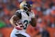 DENVER, CO - OCTOBER 13: Running back Maurice Jones-Drew #32 of the Jacksonville Jaguars carries the ball against the Denver Broncos at Sports Authority Field at Mile High on October 13, 2013 in Denver, Colorado. The Broncos defeated the Jaguars 35-19.