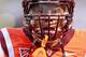 BLACKSBURG, VA - SEPTEMBER 03: Defensive end James Gayle #99 of the Virginia Tech Hokies stands on the field prior to the Hokies' game against the Georgia Tech Yellow Jackets at Lane Stadium on September 3, 2012 in Blacksburg, Virginia. (Photo by Geoff