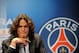 PARIS, FRANCE - JULY 16: Paris Saint-Germain's (PSG) new forward, Edinson Cavani, attends a press conference on July 16, 2013 in Paris, France. Cavani's transfer to Paris Saint-Germain football club is reported to have cost in the region of £55m. (Photo b