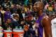 ATLANTA, GA - DECEMBER 16: Kobe Bryant #24 of the Los Angeles Lakers walks off the court after their 114-100 loss to the Atlanta Hawks at Philips Arena on December 16, 2013 in Atlanta, Georgia. NOTE TO USER: User expressly acknowledges and agrees that,