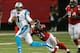 ATLANTA, GA - DECEMBER 29: Cam Newton #1 of the Carolina Panthers rushes against Desmond Trufant #21 of the Atlanta Falcons at Georgia Dome on December 29, 2013 in Atlanta, Georgia. (Photo by Kevin C. Cox/Getty Images)