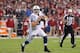 GLENDALE, AZ - NOVEMBER 24: Quarterback Andrew Luck #12 of the Indianapolis Colts drops back to pass during the NFL game against the Arizona Cardinals at the University of Phoenix Stadium on November 24, 2013 in Glendale, Arizona. The Cardinals defeated