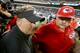 PHILADELPHIA, PA - SEPTEMBER 19: Head coach head coach Andy Reid of the Kansas City Chiefs greets head coach Chip Kelly of the Philadelphia Eagles after the game on September 19, 2013 at Lincoln Financial Field in Philadelphia, Pennslyvania. The Kansas