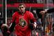OTTAWA, ON - DECEMBER 14: Bobby Ryan #6 of the Ottawa Senators leaves the ice after during warmup prior to a game against the Los Angeles Kings at Canadian Tire Centre on December 14, 2013 in Ottawa, Ontario, Canada. (Photo by Andre Ringuette/NHLI via Ge