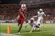 Dec 28, 2013; Orlando, FL, USA; Louisville Cardinals quarterback Teddy Bridgewater (5) rushes into the end zone for a touchdown during the second half of the Russell Athletic Bowl against the Miami Hurricanes at Florida Citrus Bowl Stadium. Mandatory Cred