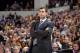 INDIANAPOLIS - DECEMBER 22: Brad Stevens of the Boston Celtics looks on during the game against the Indiana Pacers at Bankers Life Fieldhouse on December 22, 2013 in Indianapolis, Indiana. NOTE TO USER: User expressly acknowledges and agrees that, by do