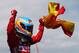 MONTMELO, SPAIN - MAY 12: Fernando Alonso of Spain and Ferrari celebrates in parc ferme after winning the Spanish Formula One Grand Prix at the Circuit de Catalunya on May 12, 2013 in Montmelo, Spain. (Photo by Clive Rose/Getty Images)
